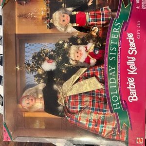 Holiday Sisters Barbie Dolls - Vintage